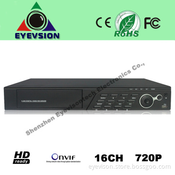 16CH H. 264 (720P) CCTV Security Camera DVR (EV-CH16-N1206C)
